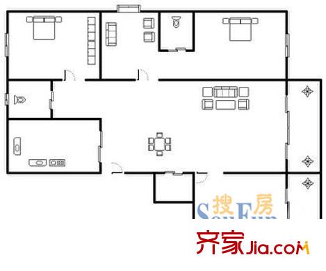 上海 金都苑 户型图