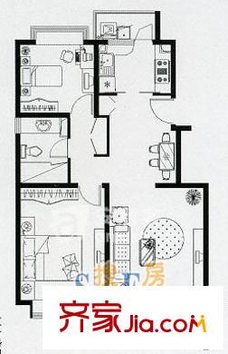 上海 宝地新品居 户型图