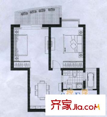 上海 宝地新品居 户型图