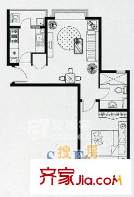 上海 宝地新品居 户型图