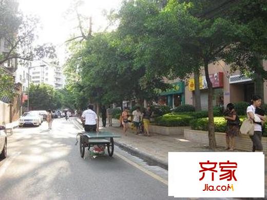 竹丝岗小区外景图