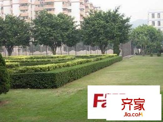 机场生活区外景图