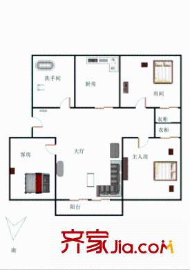水湾B区 户型图6