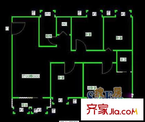 深圳鹏都大厦户型图7
