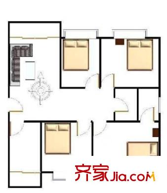 深圳 黄阁翠苑 户型图
