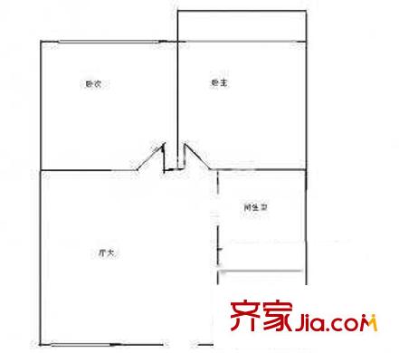 深圳 電視臺宿舍 戶型圖