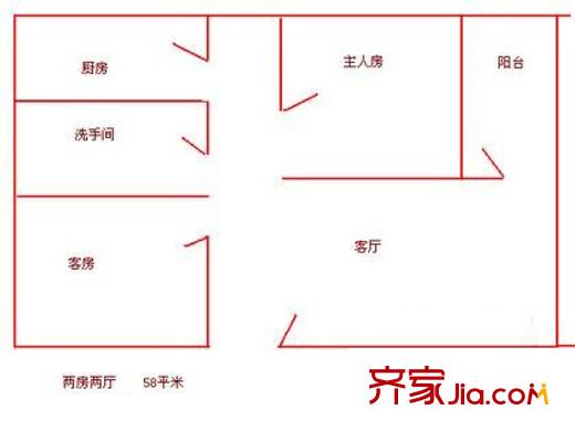深圳 花果山小区 户型图3