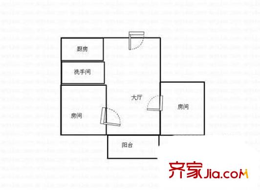 深圳 花果山小区 户型图6
