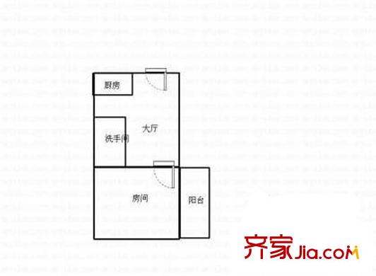 深圳 花果山小区 户型图5