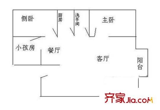 深圳 嘉賓派出所辦公住宅樓 戶型圖