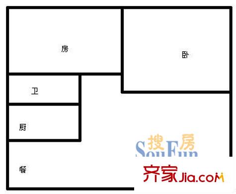 深圳 銀龍花園 戶型圖3