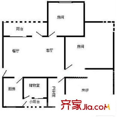 深圳 通發(fā)花園 戶型圖