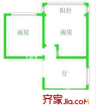 天地桃源 户型图1