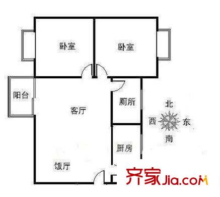 天地桃源 户型图2