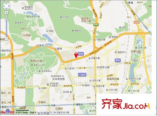 海寶閣交通圖