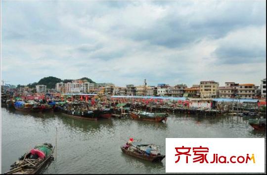 長堤1號配套圖小區(qū)外海景