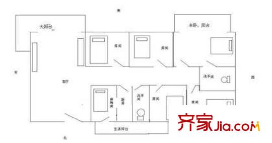城投荔香坊 戶型圖4