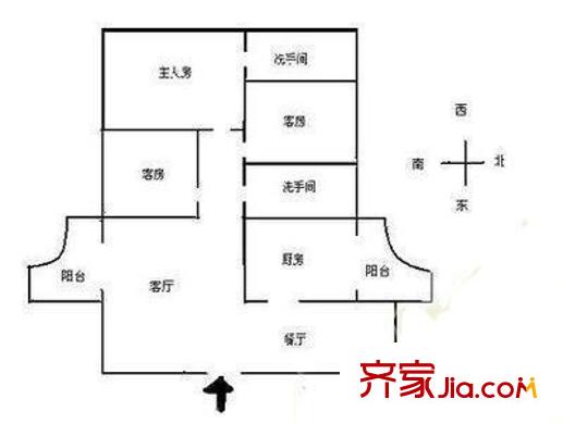 城投荔香坊 戶型圖1