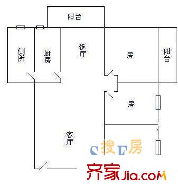 天元大廈 戶型圖3