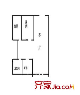 深圳 龍泉花園 戶型圖2