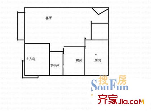 錦花大廈 戶(hù)型圖3