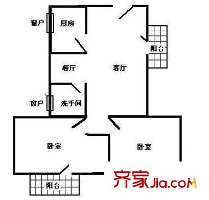 深圳 東華大廈 戶型圖1