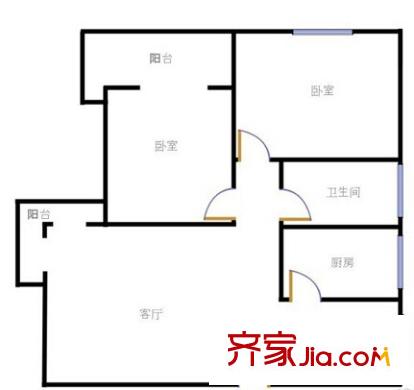香江西苑 戶(hù)型圖