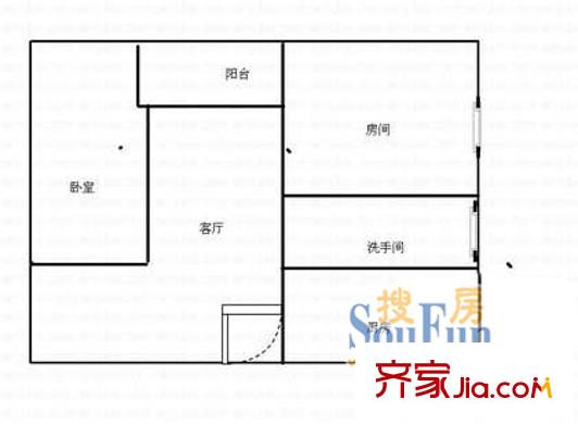 天元大廈 戶型圖4