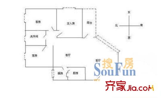 深圳 筆架山莊 戶型圖3