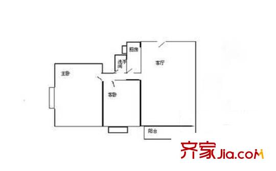筆架山莊 戶型圖1
