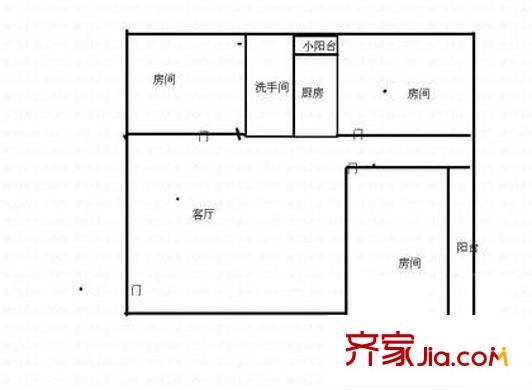 深圳 龍泉花園 戶型圖4
