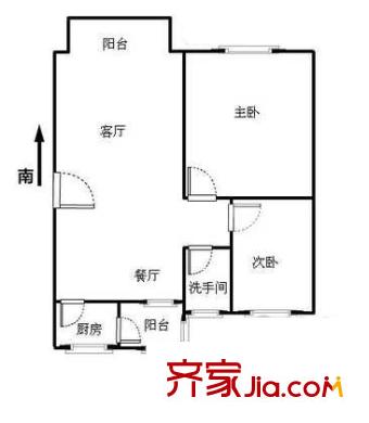 深圳 龍泉花園 戶型圖8