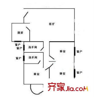 深圳 東華大廈 戶(hù)型圖