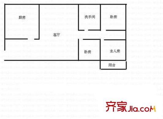 深圳 東華大廈 戶型圖2