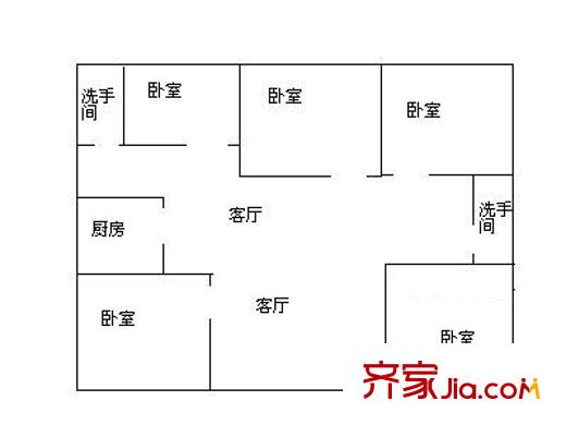 深圳 香江西苑 戶型圖3