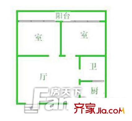 香江西苑 戶(hù)型圖