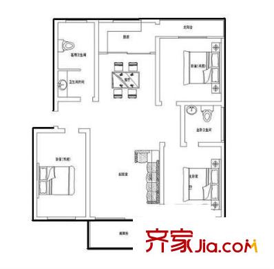 嘉逸花園 戶型圖8