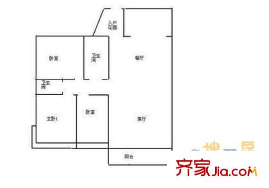 嘉逸花園 戶型圖7