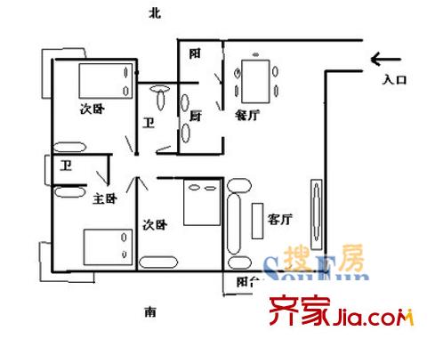 深圳松泉閣戶型圖6