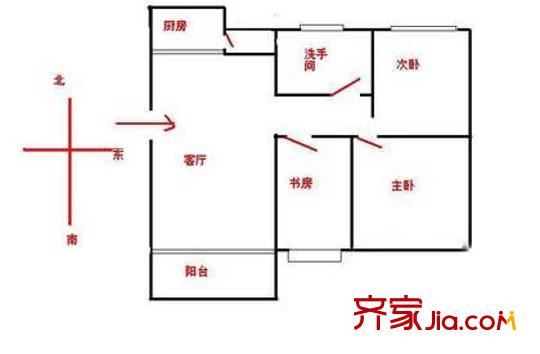 深圳 皓月花園二期 戶型圖3