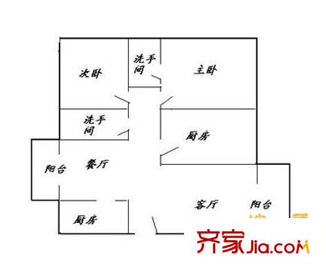 嘉逸花園 戶型圖9