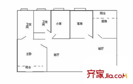 深圳 木頭龍小區(qū) 戶型圖2
