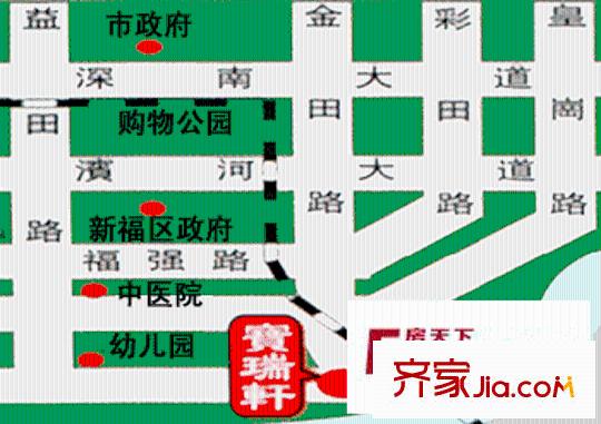 寶瑞軒交通圖