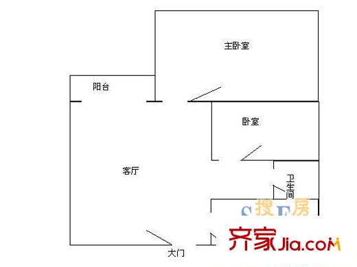深圳松泉閣戶型圖3