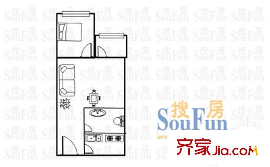 深圳松泉閣戶型圖7
