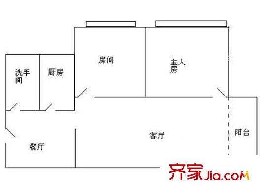 深圳 木頭龍小區(qū) 戶型圖1