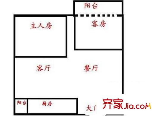 深圳 梧桐山新居 戶型圖7