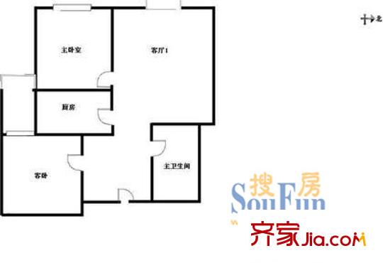 深圳 羅湖大廈 戶(hù)型圖3