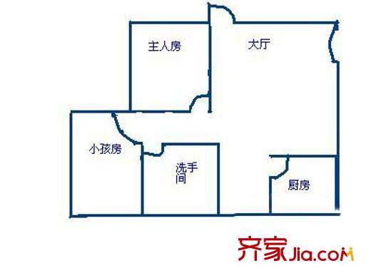 羅湖大廈 戶型圖1