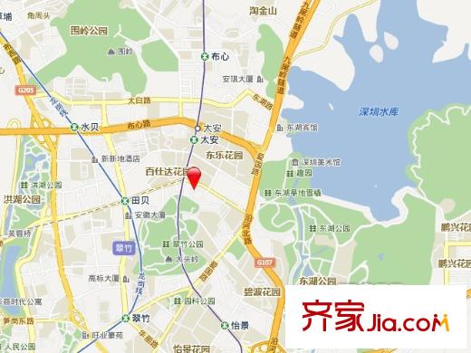 翠苑大廈交通圖